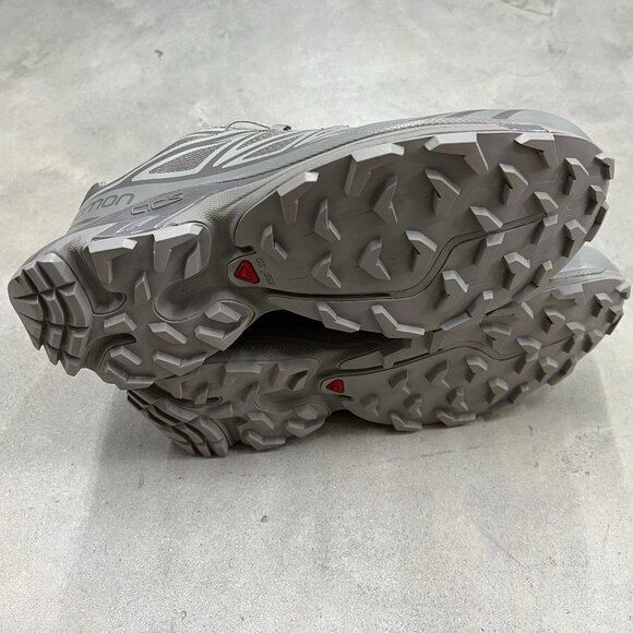 Salomon XT-6 Men's Size 9 Ghost Grey Grey Flannel 474448 - New - Picture 6 of 7